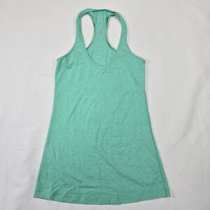 Lululemon Women's Mint Green Tank Top Pullover Yoga Size 4